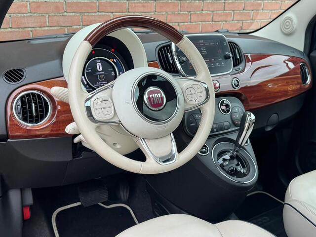 Fiat 500 0.9 TwinAir Turbo RIVA | LEDER | PANODAK | CRUISE!