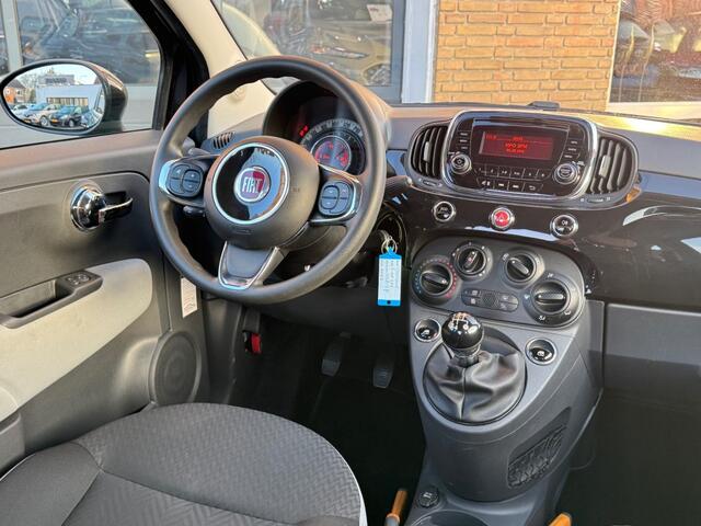 Fiat 500 0.9 TWINAIR TURBO 80PK BLACKSTAR AIRCO/LED/NL-AUTO