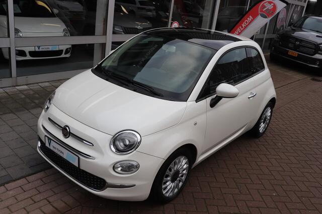 Fiat 500 0.9 TwinAir Turbo Lounge Automaat. Panoramadak.