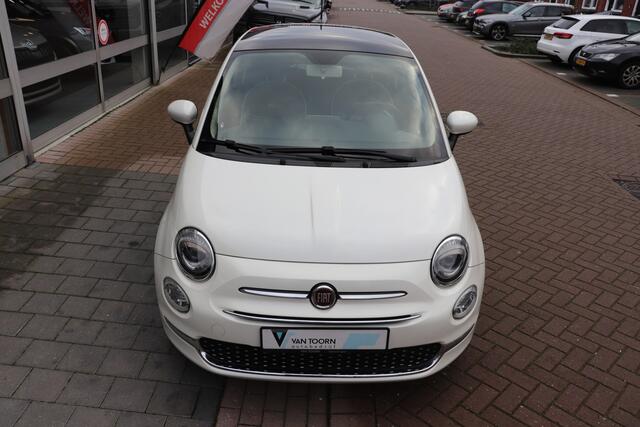 Fiat 500 0.9 TwinAir Turbo Lounge Automaat. Panoramadak.