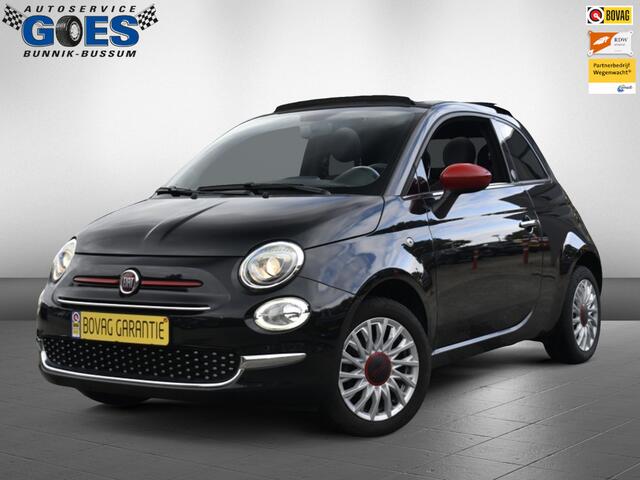 Fiat 500 Cabrio Red