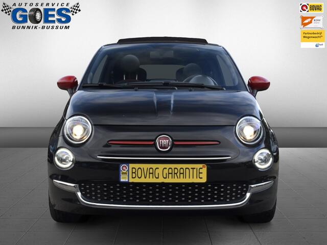 Fiat 500 Cabrio Red