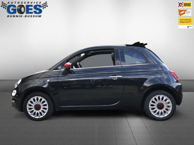 Fiat 500 Cabrio Red