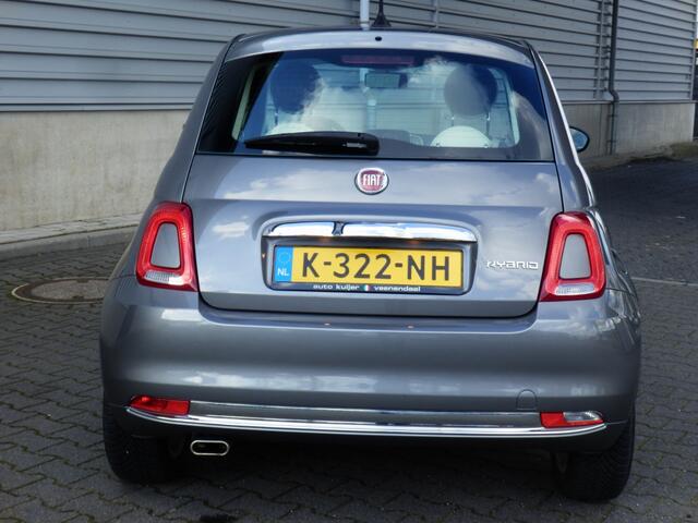 Fiat 500 70pk | Hybride | Lounge | Airco | Apple Carp. / Andr. Auto