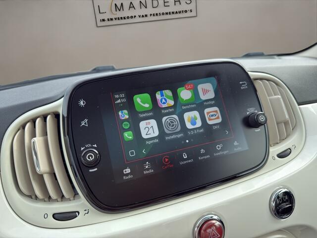 Fiat 500 1.2 Lounge 2018 WIT | Apple CarPlay | Climate Control
