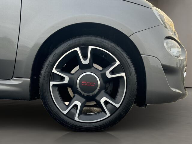 Fiat 500 1.0 Hybrid Sport 2022 GRIJS | Leder | Panorama schuifdak | Displ