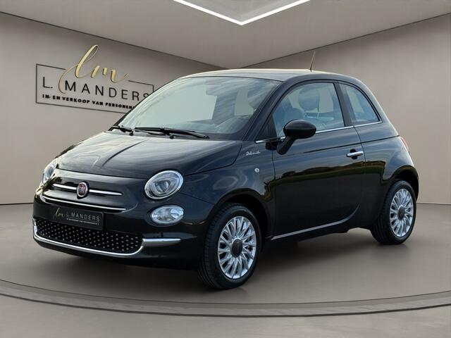 Fiat 500 1.0 Hybrid Dolcevita 2023 ZWART | Panoramadak | Apple CarPlay |