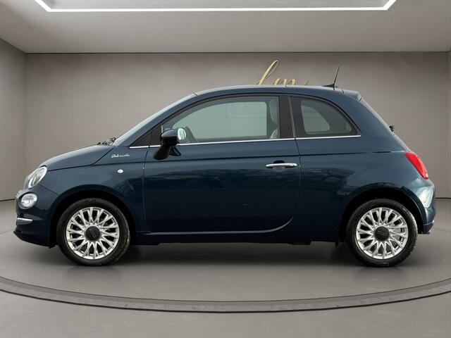 Fiat 500 1.0 Hybrid Dolcevita 2023 BLAUW | Panoramadak | Apple CarPlay