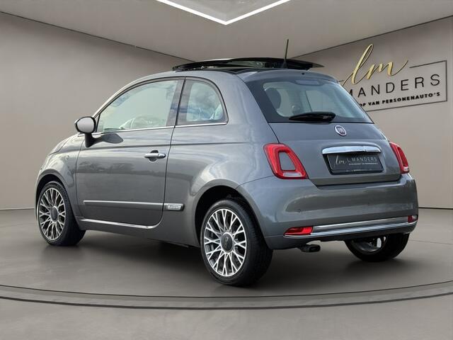 Fiat 500 0.9 TwinAir Turbo Lounge 2019 GRIJS | Schuifdak | Airco | Naviga