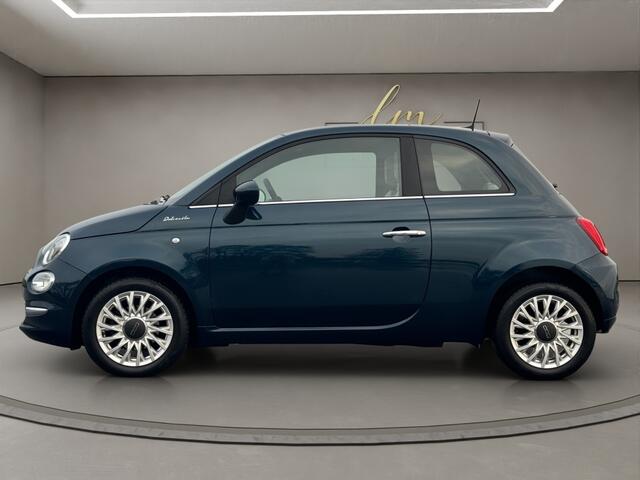 Fiat 500 1.0 Hybrid Dolcevita 2021 BLAUW | Panoramadak | Apple CarPlay
