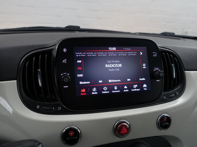 Fiat 500 1.0 Hybrid Dolcevita- Panoramadak, Two Tone, Carplay, Android Auto, Design Interieur