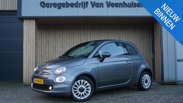 Fiat 500 1.0 70pk Hybrid Star Pano.Dak Virtual Cruise Control Sportstoelen H-Leder 33348km *NL auto*
