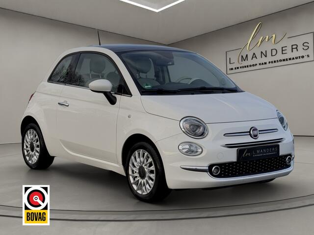 Fiat 500 1.2 Lounge 2019 WIT | Panoramadak | Apple CarPlay | PDC