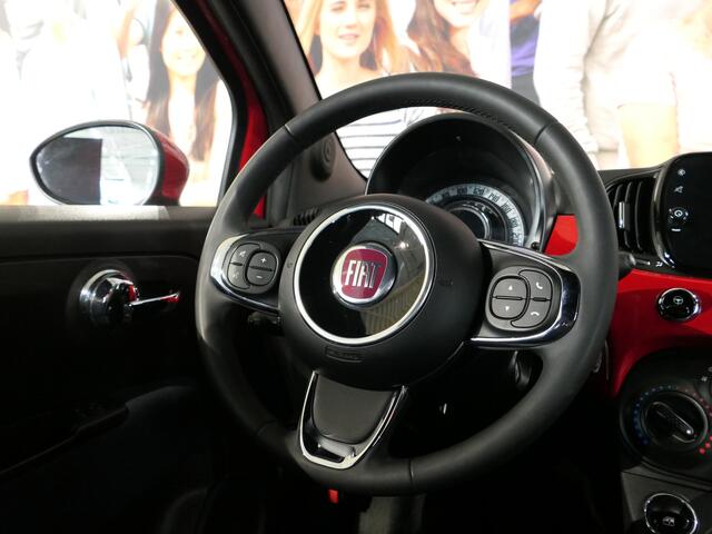 Fiat 500 1.0 Hybrid Club - Occasion Lease vanaf ¤339 p/m - Cruise - bluetooth - Apple carplay / Android auto