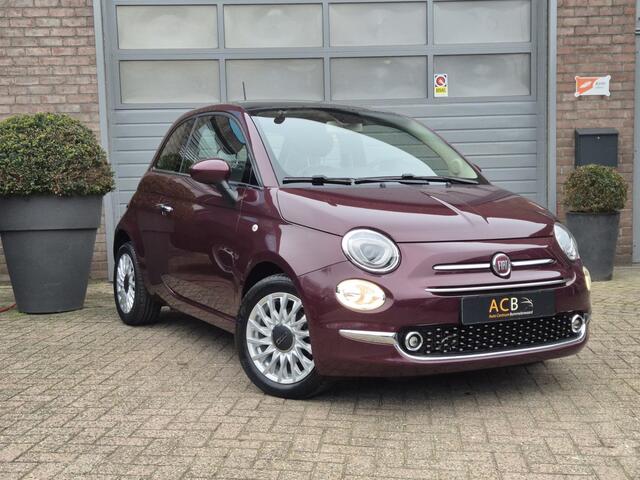 Fiat 500 0.9 TwinAir Turbo Lounge Panoramadak, Navigatie. In werkelijke nieuwstaat.
