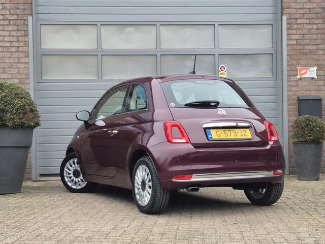 Fiat 500 0.9 TwinAir Turbo Lounge Panoramadak, Navigatie. In werkelijke nieuwstaat.