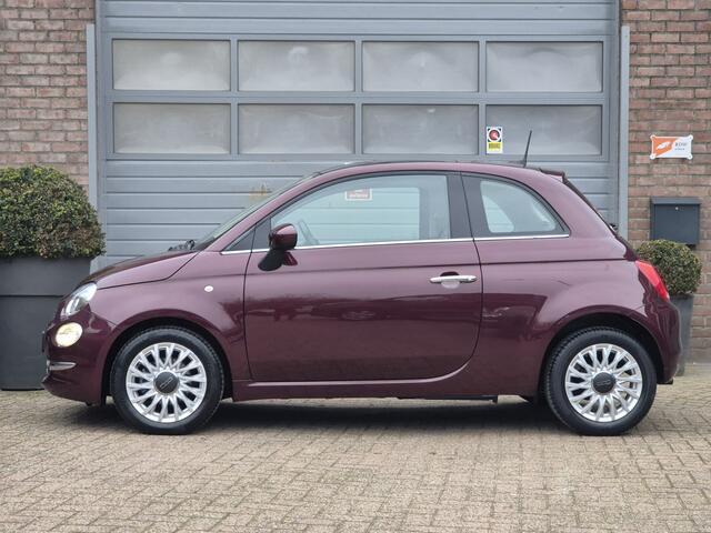 Fiat 500 0.9 TwinAir Turbo Lounge Panoramadak, Navigatie. In werkelijke nieuwstaat.