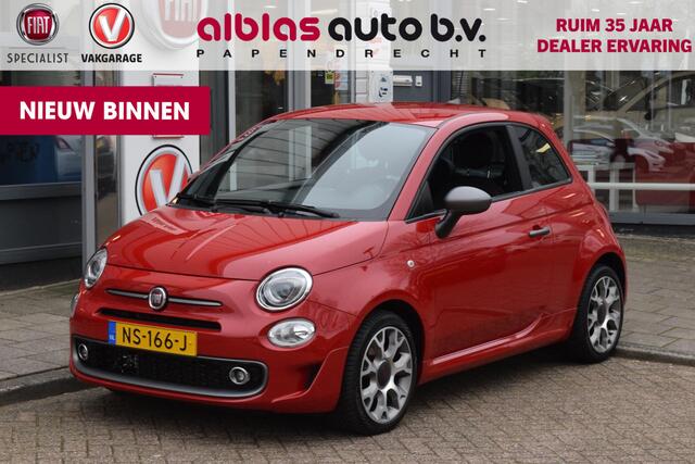 Fiat 500 0.9 TwinAir Turbo Sport|Nav|1e eig.|Lage km!
