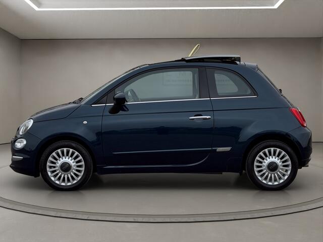 Fiat 500 1.2 Lounge 2019 BLAUW | Schuifdak | Apple CarPlay