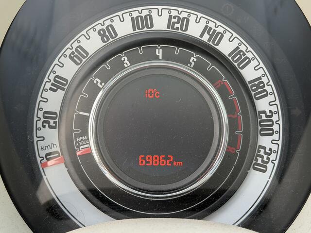 Fiat 500 1.2 Lounge / Pano-dak / Clima / Lmv / Cruise