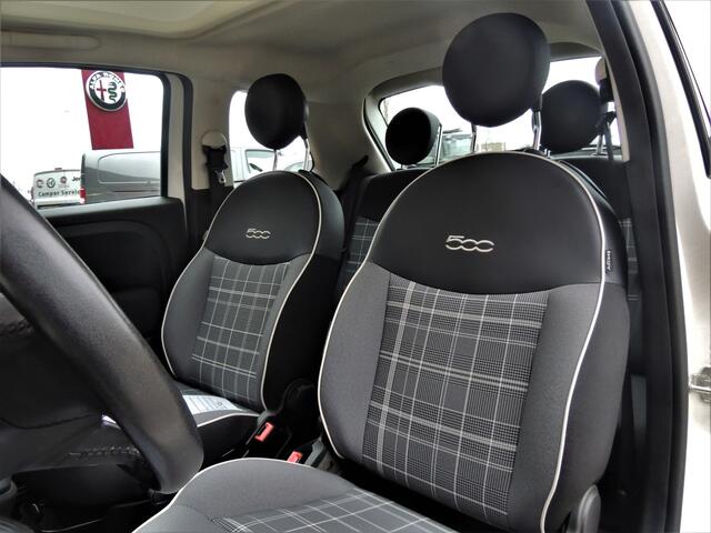 Fiat 500 TwinAir 81PK Lounge | Apple/Android Carplay | Cruise | Climate control | Navigatie |