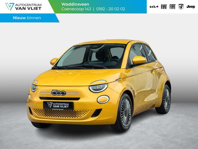 Fiat 500 Hybrid Torino Launch Edition | Private Lease ¤ 387,- | New | Clima | Carplay | PDC | Priv Glass | Sun of Italy