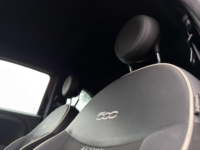 Fiat 500 0.9 TwinAir Turbo Sport 2019 ZWART | Apple CarPlay | Cruise Cont