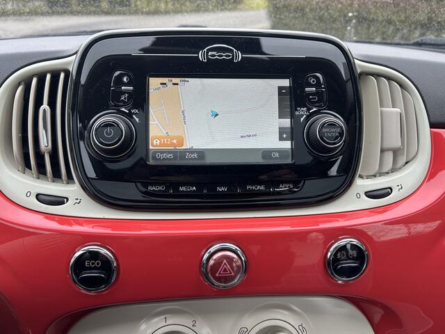 Fiat 500 0.9 TwinAir Turbo Collezione Airco Cv Navi App Pano Nap