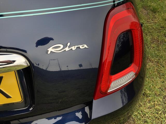 Fiat 500 TwinAir Turbo 105pk Riva NAVI|CLIMATE|LEER|SCHUIFDAK|PDC|16"