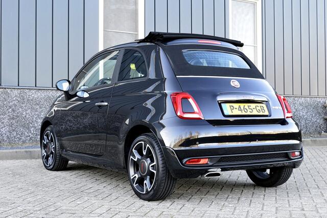 Fiat 500 1.0 Hybrid Sport Rijklaarprijs-Garantie Navigatie Leder/Stof Airco Apple car/android Cruise Control