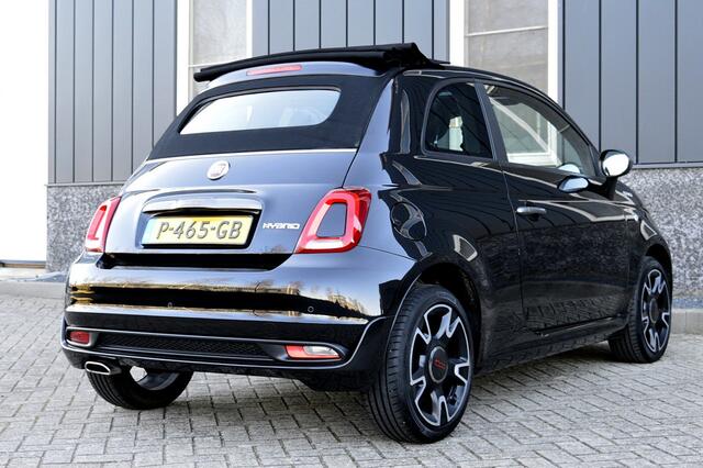 Fiat 500 1.0 Hybrid Sport Rijklaarprijs-Garantie Navigatie Leder/Stof Airco Apple car/android Cruise Control