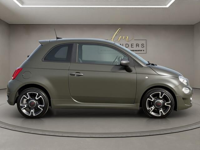 Fiat 500 0.9 TwinAir T Sport 2018 MAT GROEN | Apple CarPlay | Leder