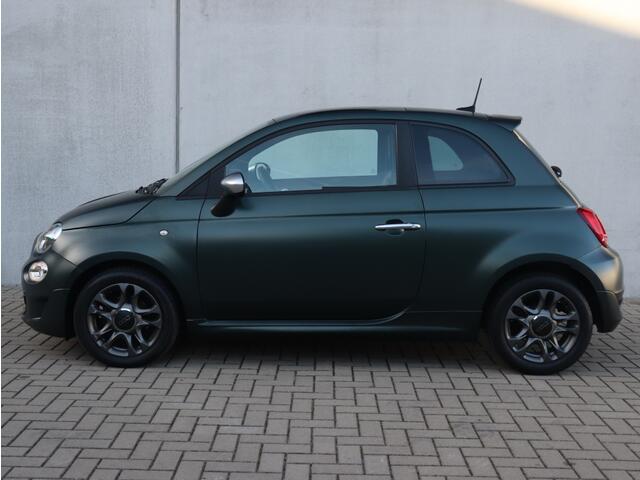 Fiat 500 TwinAir Turbo 85 PK Sport | Navi | Carplay | "matt groen" | 15"