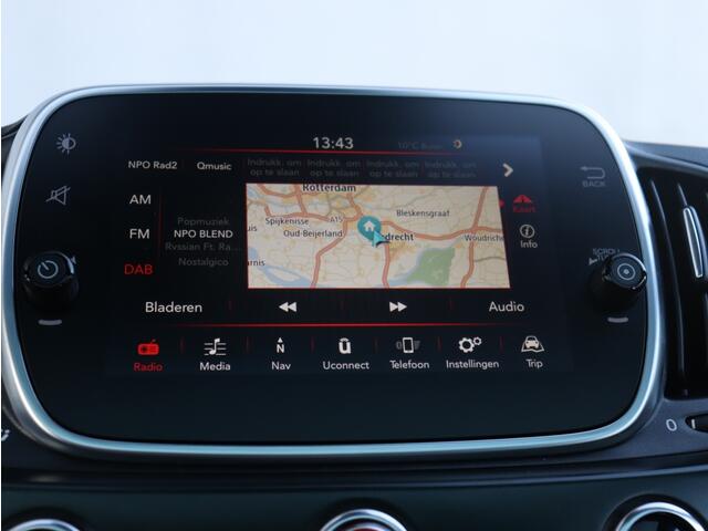 Fiat 500 TwinAir Turbo 85 PK Sport | Navi | Carplay | "matt groen" | 15"