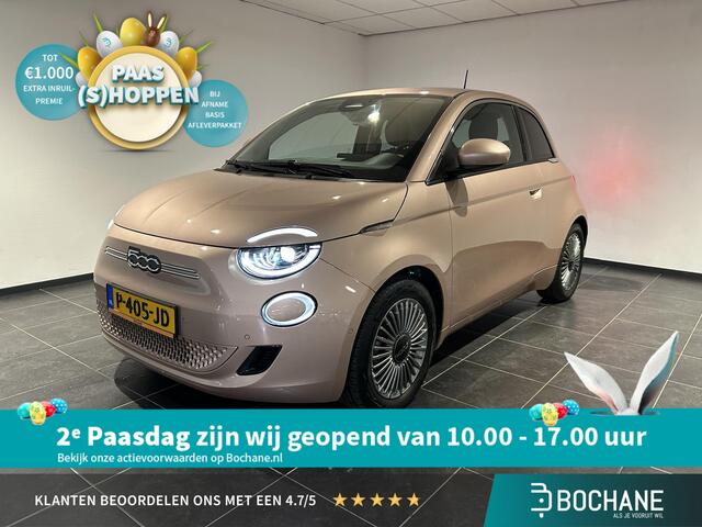 Fiat 500 Icon 42 kWh | SOH 91,2% | Navigatie | Stoelverwarming | Achteruitrijcamera |