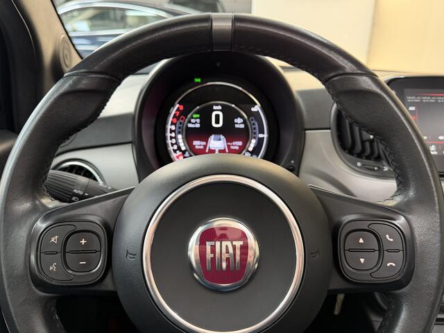 Fiat 500 1.2 S, 70Pk, 2018, BTW auto, Climate control, Digitale tellers, Parkeersensoren, Cruise control, Stuurbediening, Apple carplay,