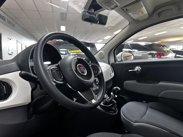 Fiat 500 0.9 TwinAir Turbo Popstar/ Facelift!/ 15'' LMV/ Airco/ C.V. afstand/ Elek. pakket/ Isofix/ AUX & USB/ Multi. Stuur/ Chroom/ LED Dagrijverl.