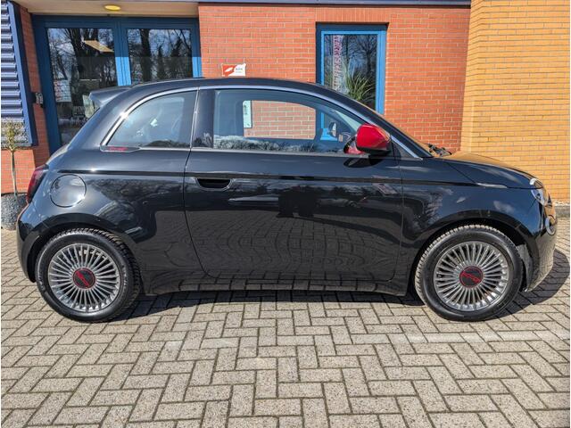 Fiat 500 RED 42 KWH, Stoelverw, Laneassist, Navi, Cruise