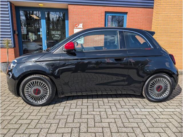 Fiat 500 RED 42 KWH, Stoelverw, Laneassist, Navi, Cruise