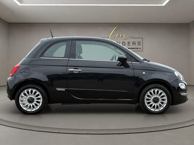 Fiat 500 1.2 Lounge 2019 ZWART | Panoramadak | Apple CarPlay | Benzine |