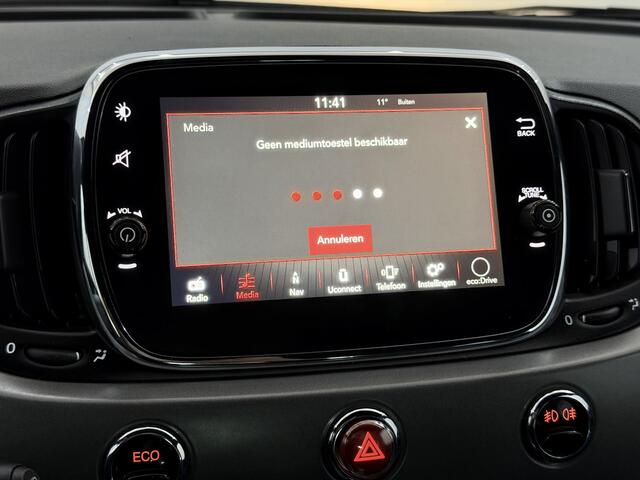 Fiat 500 0.9 TwinAir Turbo Sport Half leder, Navi, Airco, Mistlamp, Lichtmetalen velgen, Bluetooth