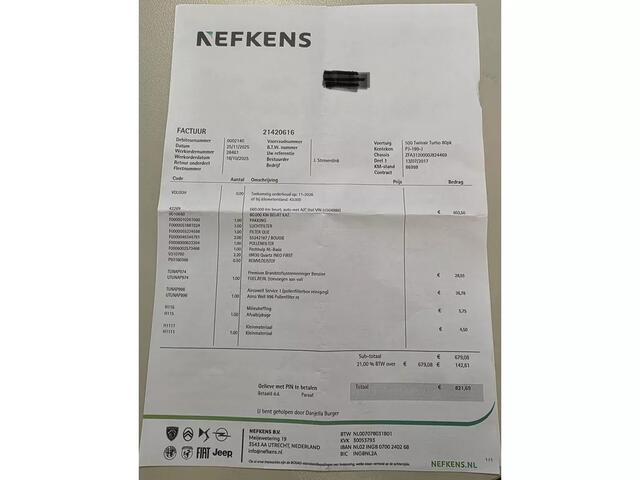 Fiat 500 0.9 TwinAir Turbo Lounge Navigator Cool Pano