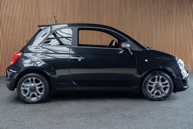 Fiat 500 0.9 TwinAir Turbo 500S Leer Navi Airco Cruise LM velgen