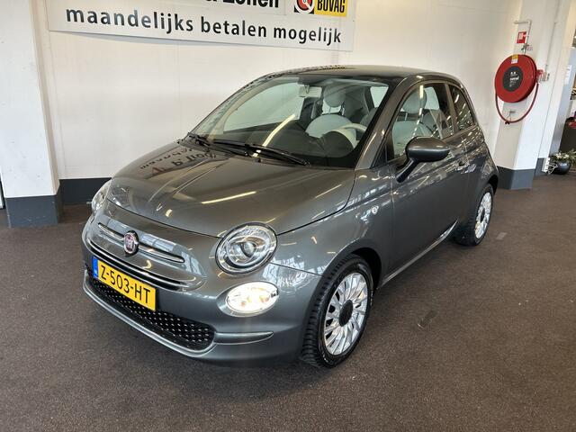 Fiat 500 1.0 Hybrid Star | Panoramadak | Apple carplay | Cruise control | Multimediascherm | Bluetooth | 6 versnellingen | LM velgen