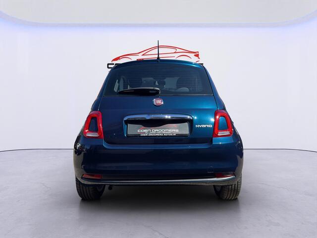 Fiat 500 1.0 Hybrid Dolcevita /Apple Carplay & Android/DAB+/Cruise Control/Airco/Elektr. Ramen + spiegels/15''LMV/Multifunct. Stuur/USB/(MET GARANTIE*)