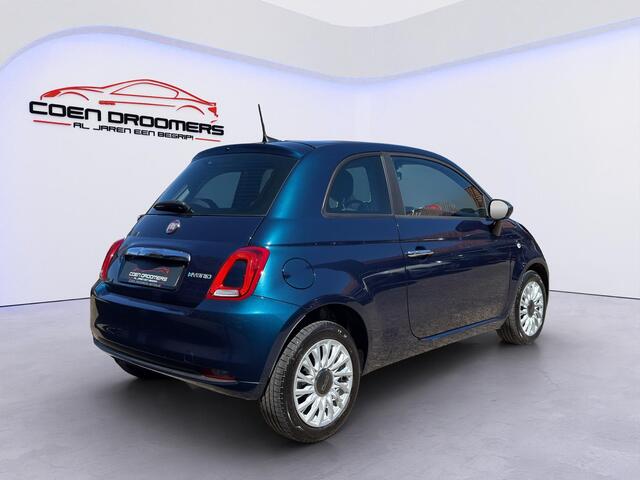 Fiat 500 1.0 Hybrid Dolcevita /Apple Carplay & Android/DAB+/Cruise Control/Airco/Elektr. Ramen + spiegels/15''LMV/Multifunct. Stuur/USB/(MET GARANTIE*)