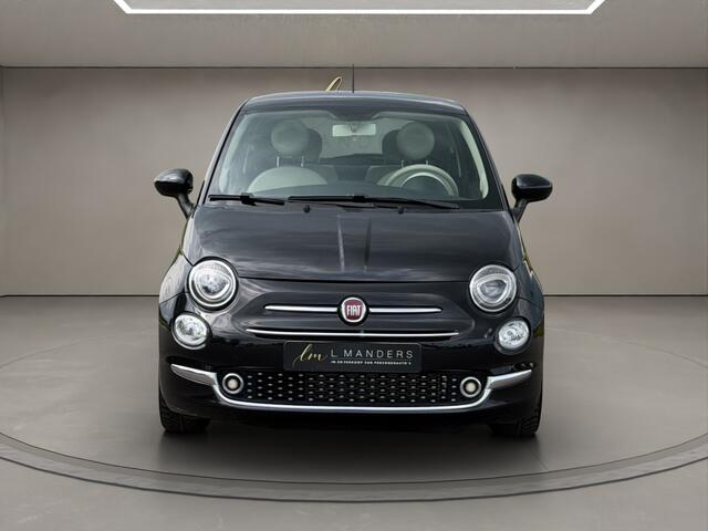 Fiat 500 1.2 Lounge 2019 ZWART | Panoramadak | Apple CarPlay | Benzine |