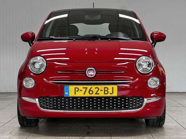 Fiat 500 1.0 Hybrid RED/ Virtual Dash./ 15'' LMV/ Panorama-Dak/ DAB+/ Bluetooth/ Navi/ Clima/ Cruise/ Elek. pakket/ Multi. LEDER. Stuur/ PDC/ LED Dagrijverl.