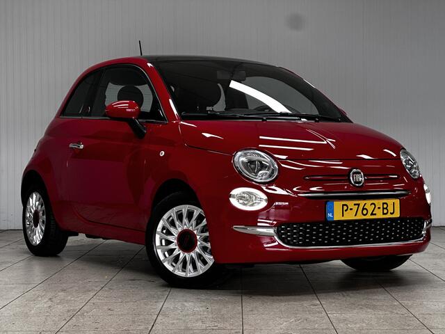 Fiat 500 1.0 Hybrid RED/ Virtual Dash./ 15'' LMV/ Panorama-Dak/ DAB+/ Bluetooth/ Navi/ Clima/ Cruise/ Elek. pakket/ Multi. LEDER. Stuur/ PDC/ LED Dagrijverl.