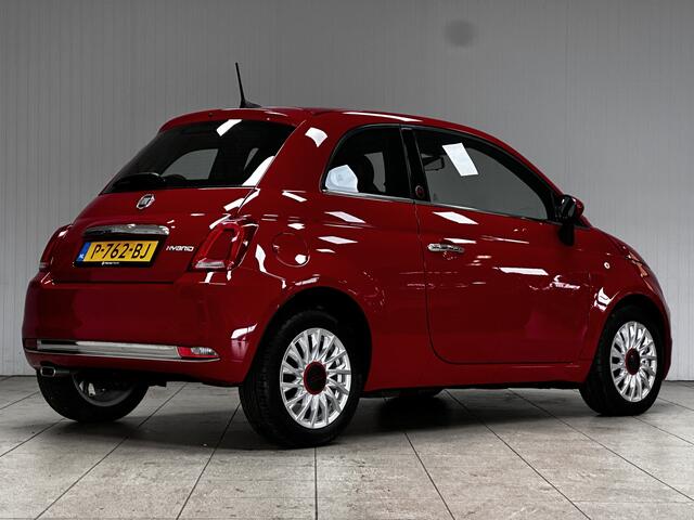 Fiat 500 1.0 Hybrid RED/ Virtual Dash./ 15'' LMV/ Panorama-Dak/ DAB+/ Bluetooth/ Navi/ Clima/ Cruise/ Elek. pakket/ Multi. LEDER. Stuur/ PDC/ LED Dagrijverl.
